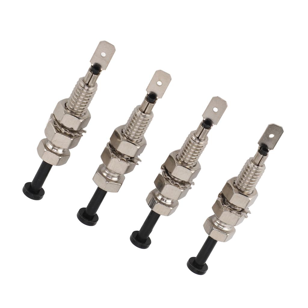 Adjustable Door Pin Switch 12V Universal Car Bonnet Alarm Light Hood Switch Security Screw for Ceiling Chassis Lights