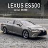 Nowy 1:24 Lexus ES300 Duży luksusowy sedan klasy executive ze stopu metali odlewany model samochodu dźwięk i światło seria pull back prezent urodzinowy