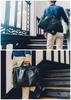 Morino Canvas X SEAL Business Bag Waterproof Zipper Waterproof 3WAY Business Backpack Maritime Force Recruitment Made In Japan Men's Self-Defense