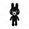 Horror Animal Hospital Plush Toys Blue Dog Penguin Bunny Plushie Doll Cute Animal Game Peripherals Collectible Stuffed Figure