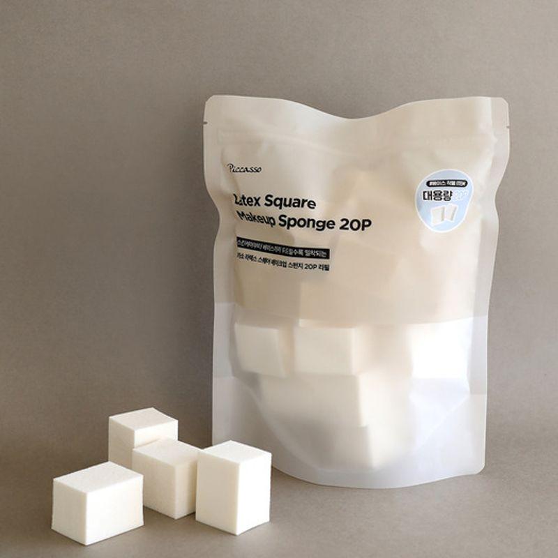 Piccasso [Picasso] Latex Square Sponge 20P Refill Latex Square Sponge 20P Refill