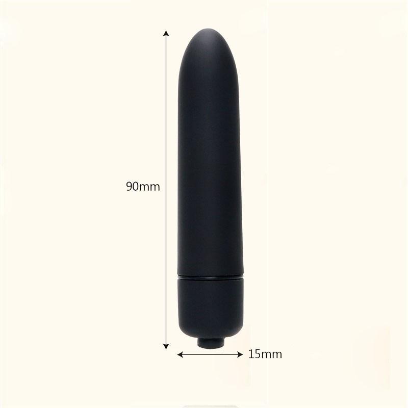 Powerful Black Mini G Spot  10 Speeds Waterproof Bullets
