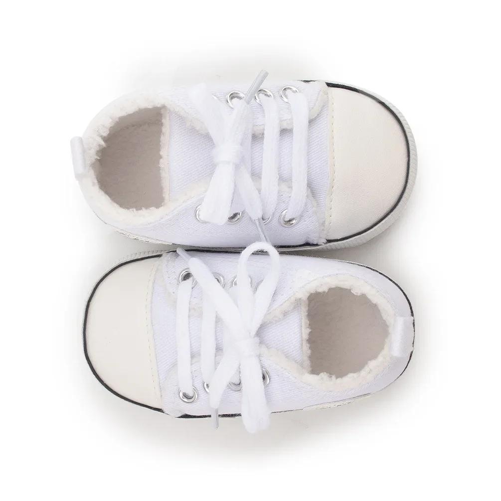 Sneakers classiche in tela per bambini Stampa per neonati Star Sports Neonati maschi Scarpe per primi camminatori Scarpe da bambino antiscivolo per neonati