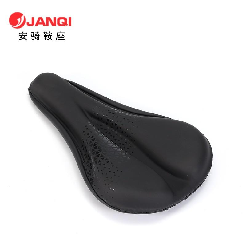 Waterproof Silicone Bike Saddle Cover Road Bicycle Thick PU Leather With High-Density Foam Gel Padding Medium Size
