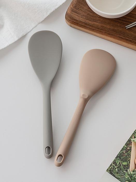 Силиконовая лопатка для риса FLAITO Platinum Platinum Rice Spatula Gray