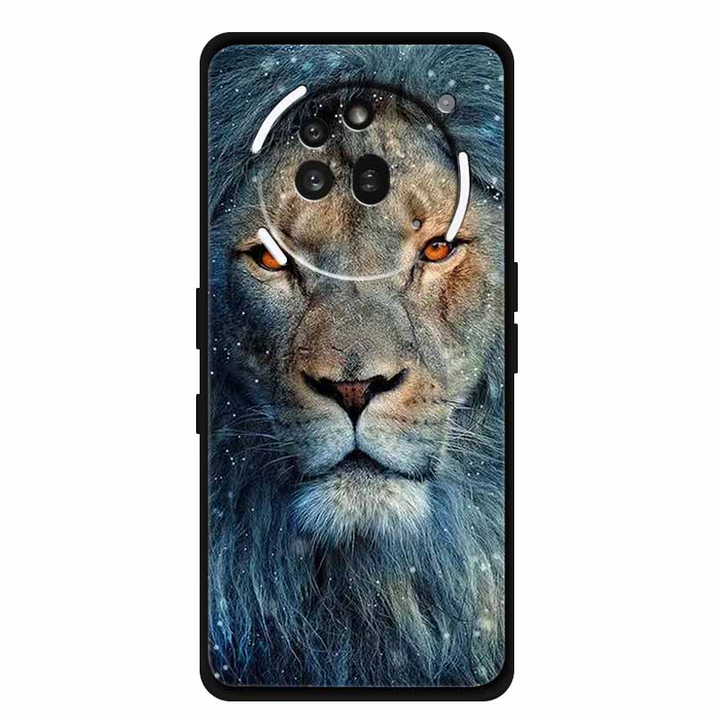 For Nothing Phone 3A Pro Case 3 A Pro Phone Cover Wolf Black Silicone Soft Coque For Nothing Phone3A Pro Back Cover Case 3APro