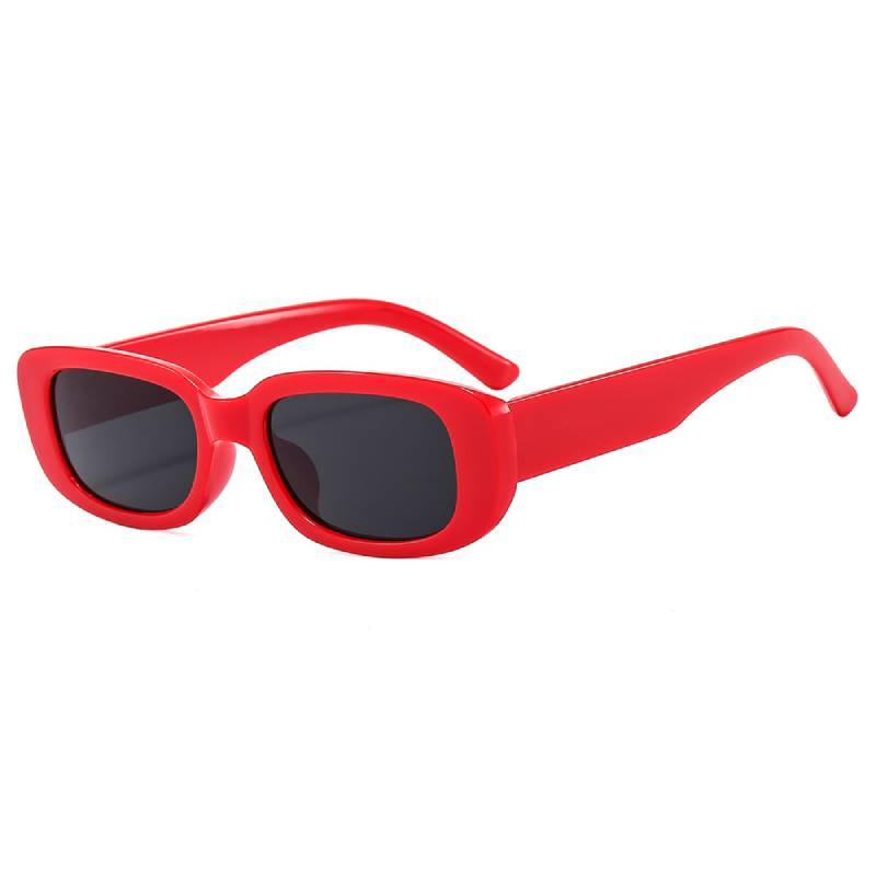 Trendy Candy-colored Square Sunglasses For Outdoor Activities And Fashion Dressing