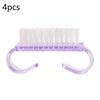 Nail Cleaning Brush Set, Dust Removal Small Brushes, Nail Gap Cleaning Tool, Manicure Tools, Single Item Pack