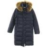 Down Coat 36 Navy Women Used