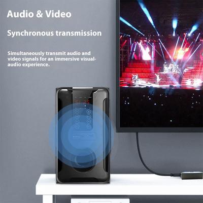 Metal 4K60Hz For HDTV Switcher With Intelligent Chip 2 Way Auto Signal Switching for Gaming Consoles