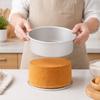 Aluminum Alloy Chiffon Cake Mold Removable Bottom Baking Mold Portable Cake Mold  Cake Baking