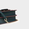 Designer Bag Women's  New PU Light Luxury Square Buckle Chain Bag Fashion Simple Single Shoulder Crossbody Handbag