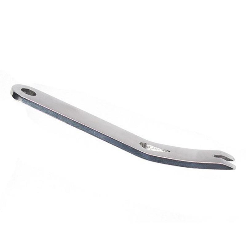 

1 шт. карманный инструмент EDC, миниатюрный карманный лом из нержавеющей стали, скребок для рукоятки, брелок-скоба для намотки