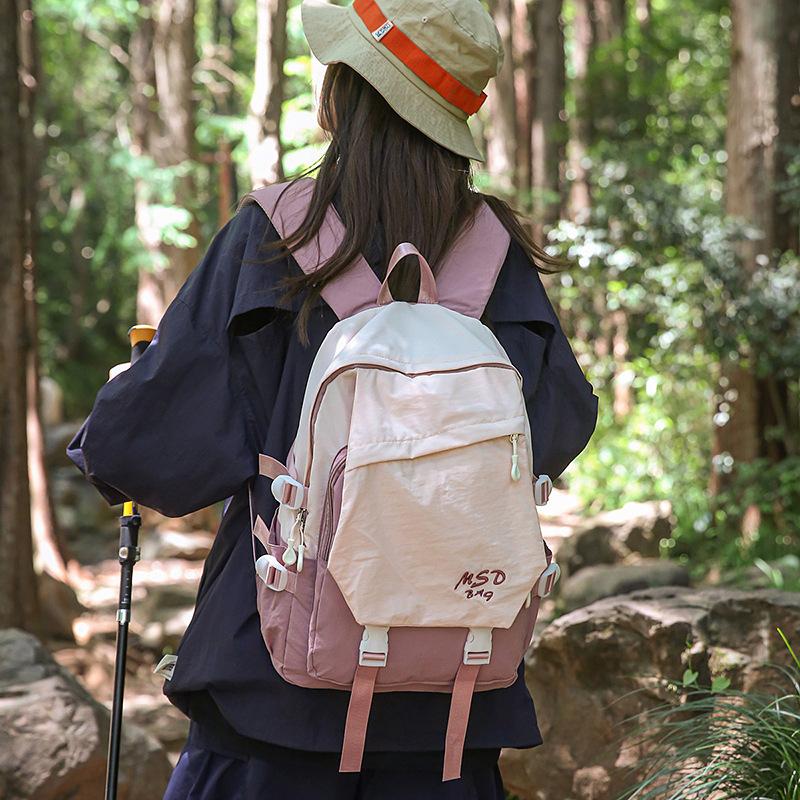 Niche Mountain School Bag Female College Student Casual Versatile Large Capacity Outdoor Mountaineering Backpack Large Capacity Male Backpack