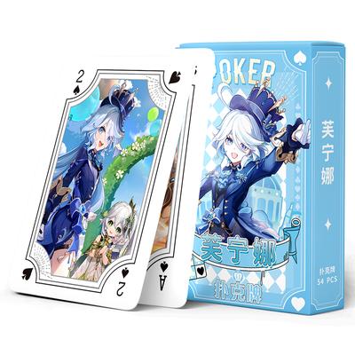 Jeu de société de Poker, jouets pour enfants, jeu de cartes de jeu, Anime