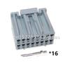 16-poliger Automobil-Kabelstecker 917981-2 917981-6 30050-16Y Für Autoteile
