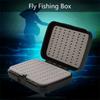 Double-Layer Flies Storage Case Double Sided Fishing Tackle Box Durable Bait Lure Box  Bait Storage