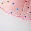 Summer New Year-old Girl Baby Wave Point Fluffy Mesh Skirt Baby Girl Flying Sleeve Princess Skirt Fairy Girl Skirt