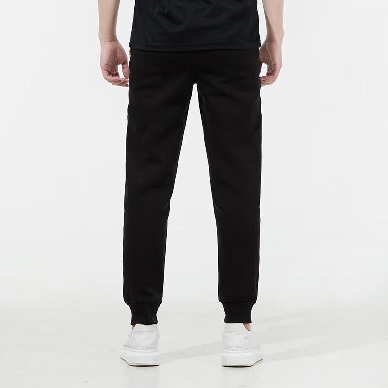 Puma Luxe Side-Striped Sweatpants Long Mid-Waist Tapered Knit Sports Pants Men Bottoms Black 534966-01