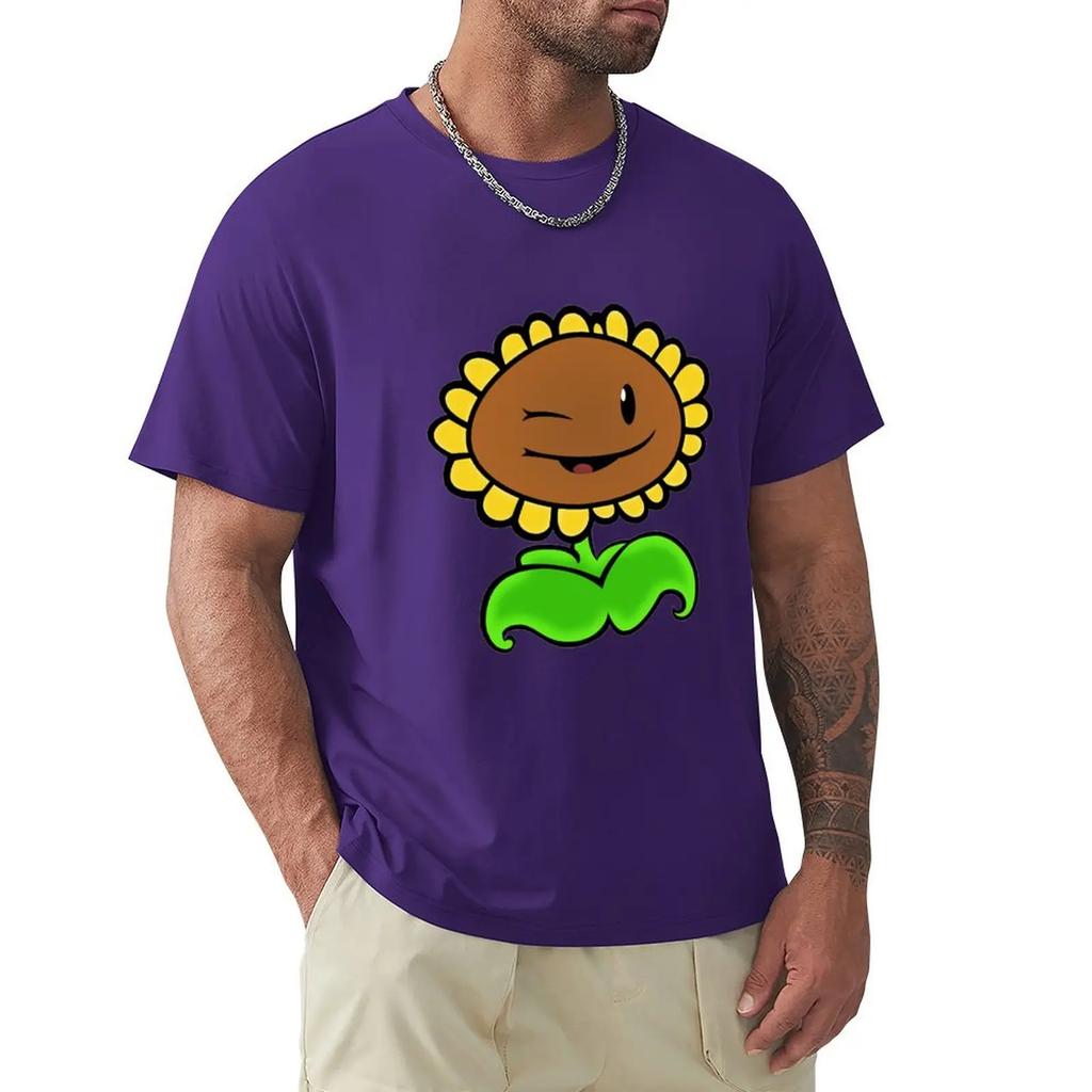Sunflower PVZ TShirt plus size tops oversized plain t shirts Unisex
