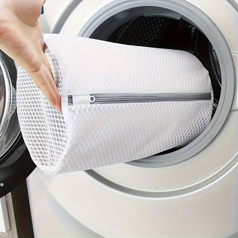 1pc 360° Protect Mesh Zipper Wash Bag - Multi-Purpose Reinforced for Sneakers Boots Heels Bras, Machine Wash Home Travel Storage