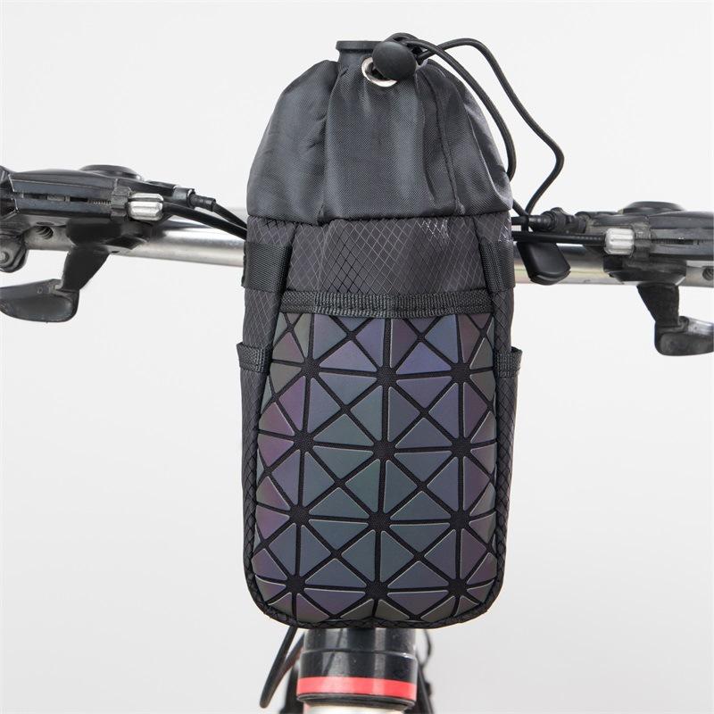 Multifunctional Cycling Water Bottle Bag Mountain Folding Bicycle Handlebar Insulation Water Bottle Bag Mobile Phone Bag Neutral