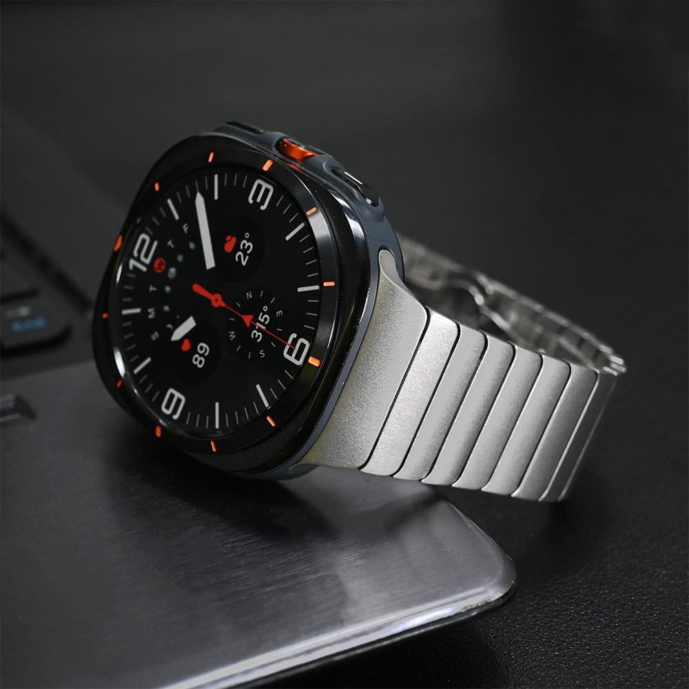 Stainless Steel Luxury Bracelet for Samsung Galaxy Ultra 2025 47mm Metal Strap for GALAXY ULTRA 7 WATCH 47 Business Band Correa