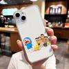 Custodia per Telefono Carina D-Doraemon per iPhone 17 16 15 14 13 12 11 Pro Max 13 12 Antiurto Morbida Trasparente Coque