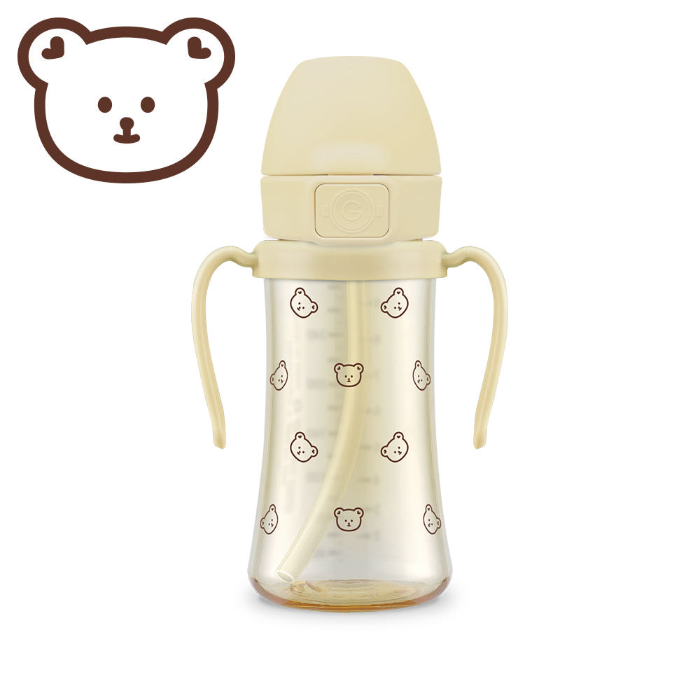grosmimi PPSU Weighted Straw Cup (300ml)