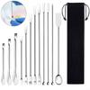 12pcs Laboratory Sampling Spoon Lab Spoon Spatula SW Safe