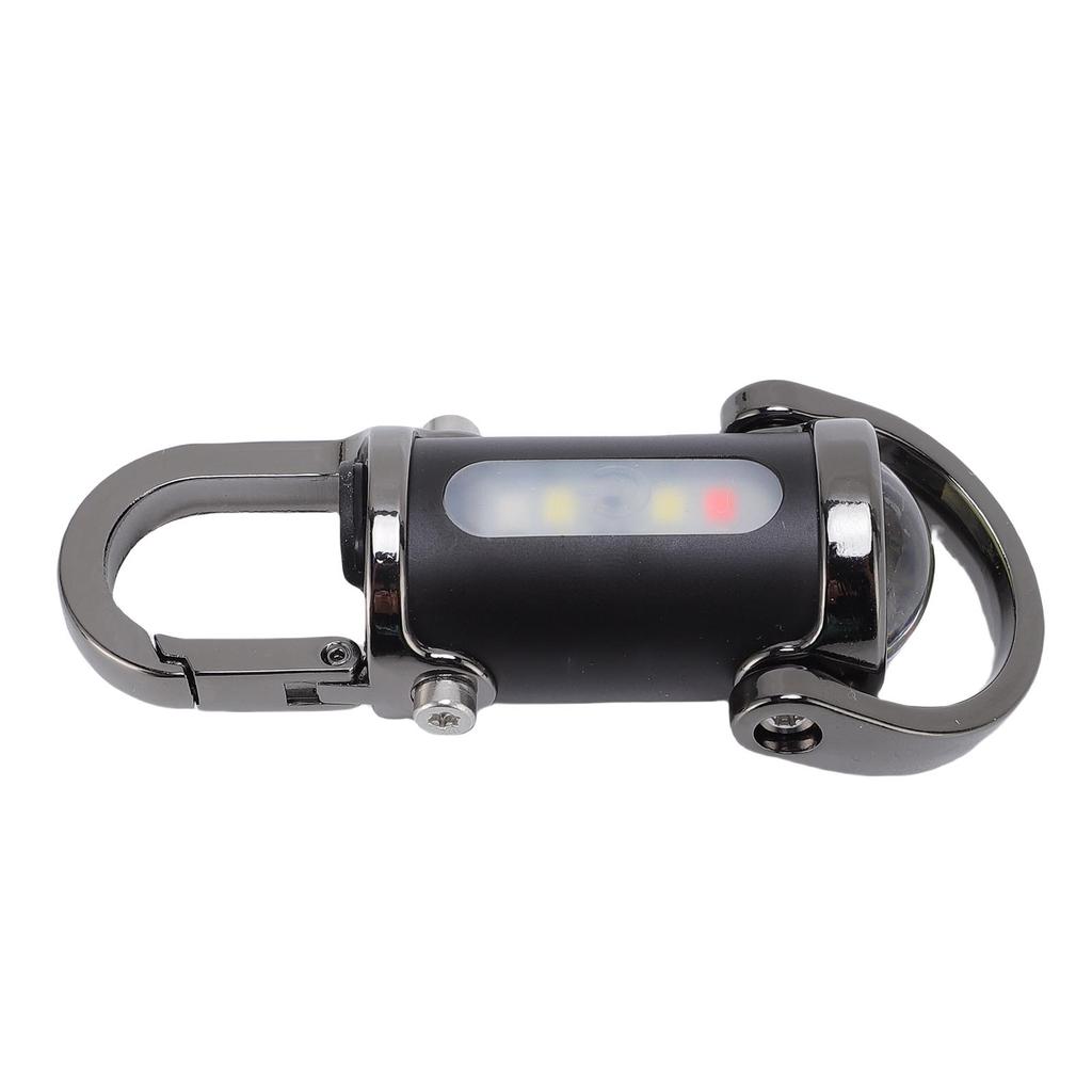 Mini Keychain Flashlight 1200LM Super Bright Rainproof Rechargeable Small Pocket LED Torch for Camping Outdoor Home Emergency