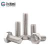 Guwanji 304 Stainless Steel Full-Thread Hexagon Head Bolts