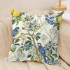 Greek Vacation Style Cushion Cover Short Plush Doublesided Print Square Throw Pillow Covers Sofa Home Cushion Decor