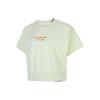 Dri-FIT Allover Print Crew Neck Short Sleeve T-Shirt Women Tops Green DC5310-303