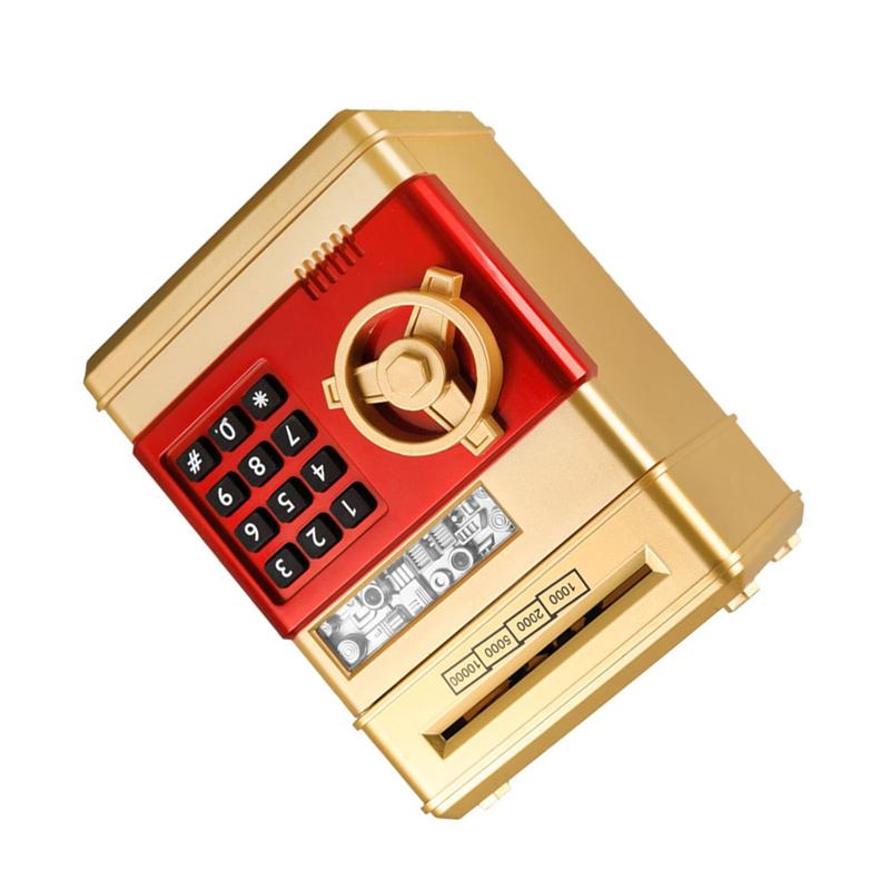 A71Z Mini Piggy Bank Children's Safe Forboys/Girls Battery-Free Safe Bank Witheasy Retrieval System