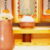 This Is a Safe, Japanese-made Offering of Rice To the Buddha. It Is an Imitation and Cannot Be Eaten. (Rice for the Buddha (medium))
