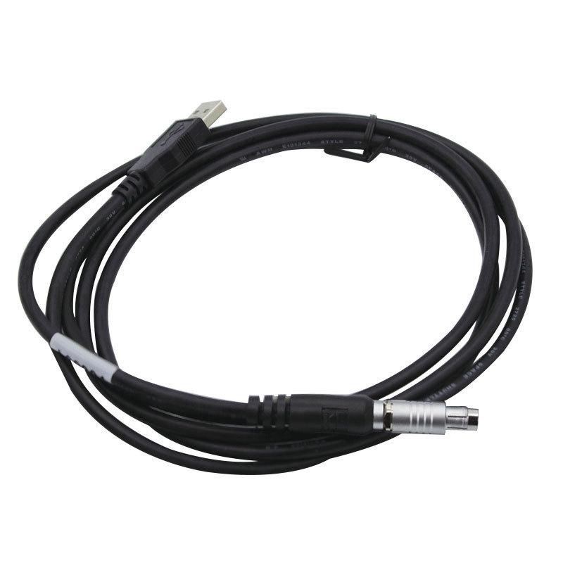 A00304 Data Power Cable 5pin For Top Hiper V II Pro GB GR Total Station Male To USB Connect PC To GPS RTK Surveying
