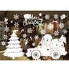 Christmas Decoration Wall Window Glass Xmas Stickers Decal Patch Home Decor