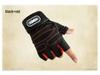 Unisex Non-slip Half Finger Fitness Gloves with Wrist Support for Outdoor Sports