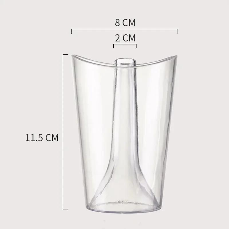 2-in-1 Couples Wash Cup Anti-Scald Toothbrush Holder for Bathroom Stonego Brushing Tumbler