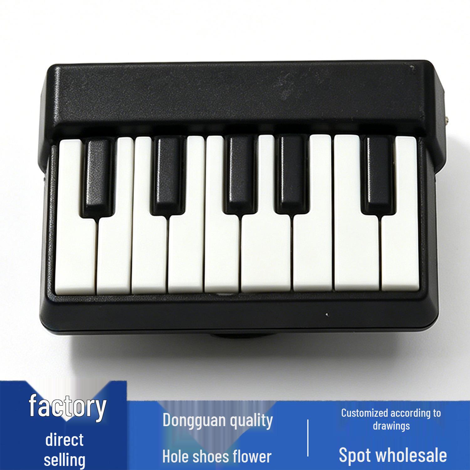 PVC Music Series Shoe Flower Accessories - Cute & Versatile Shoe Buckles Toppers