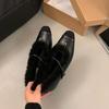 French low-heeled plush shoes Mary Jane single shoes women's shoes 2025 new autumn and winter warm cotton shoes evening