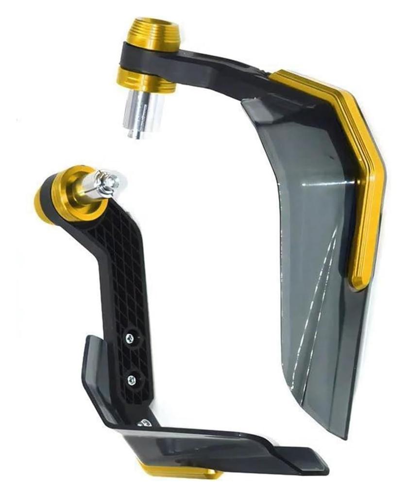 Für Knöchelschutz und Handschutz, Ninja 250, 300, 400, 650, 1000, 1000SX, Ninja 650 Motorrad Handschutz Schild Windschutz (Gold)