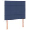 Box Spring Bed with Mattress Blue 90 x 200 cm Fabric