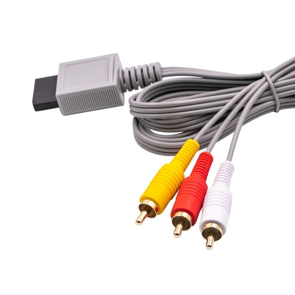 3 in 1 AV Cable for Wii Wii U Audio Video TV Connector Cable  for Wii U/Wii Controller