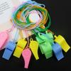 24Pcs Professional Sport Whistle with Lanyard Loud Crisp Sound Whistle Coaches Whistles Football Trainer Whistle