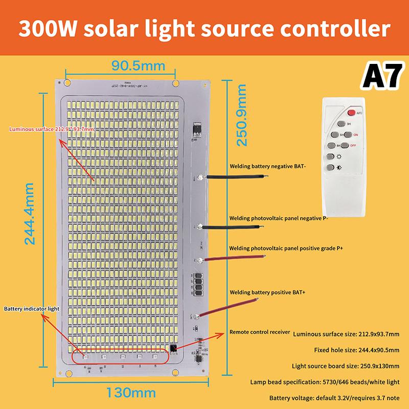 10W-600W LED Exterior Energie Solară 2835 5730 Mărgele Luminozitate Ridicată Lumină Proiecție Sursă de Lumină Integrată Panou Luminos