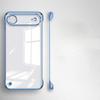 Ultra Thin Frameless Case for Iphone 17promax Air Slim Hard Shockproof Bumper Transparent Cover For iPhone17 17pro Air