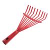 Heavy Duty Garden Rake Grass Rake Durable Carbon Steel Nine Tooth Rake for Gardeners and Landscapers Reliable Tool