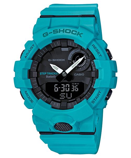 

Casio G-SHOCK Men s Resin 200M Water Resistant Digital Shock Resistant Quartz Watch GBA-800-2A2 синий